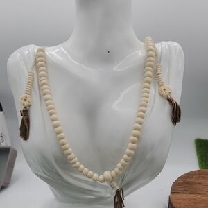 Bovine Bone Necklace 24 Inch N3804